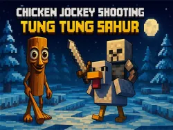 雞騎手射擊Tung Tung Sahur