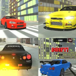 天際線 R34 漂移 3D