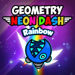 幾何 Neon Dash Rainbow