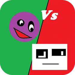 원 vs 사각형