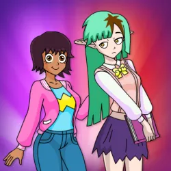 貓頭鷹女巫 BFF 裝扮