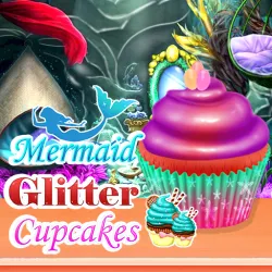 zeemeermin glitters cupcakes
