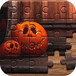 trò chơi ghép hình Halloween
