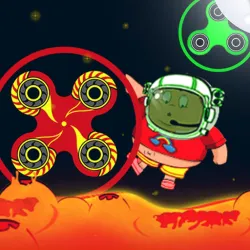 Spinner Astro 地板是熔岩