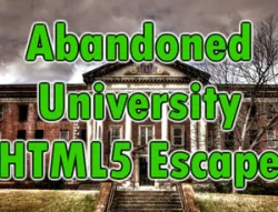 被遺棄的大學 Html5 逃脫