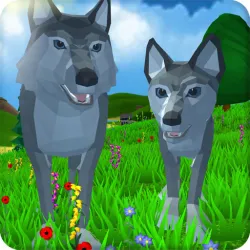 狼模擬器野生動物 3D