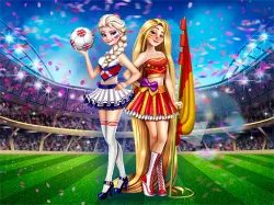 2018 年世界錦標賽的公主們