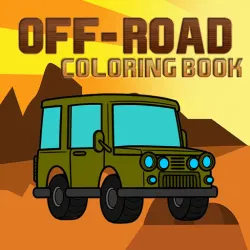 Sách tô màu offroad