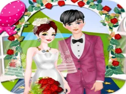 浪漫的春季婚禮