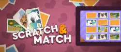Scratch &amp; Match 動物