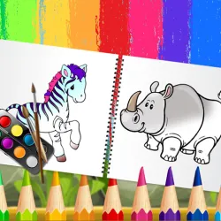 有趣的動物圖畫書