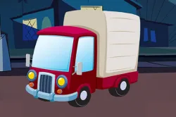 有趣的卡車拼圖