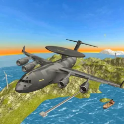 空戰飛機飛行模擬器挑戰 3D