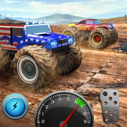 xtreme 3d spectaculaire monstertruck offroad sprongetje