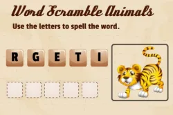 Word Scramble Animals
