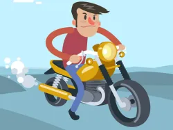 超快速賽車自行車拼圖