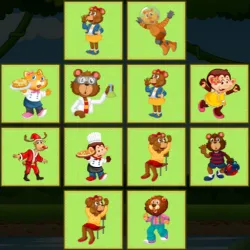Jungle Kaarten Match