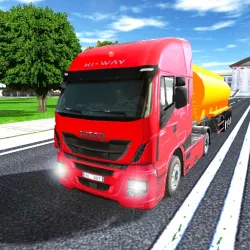 Stad Rijden Vrachtwagen Simulator 3D