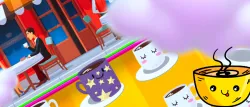 samenvoegen spel koffiehuis