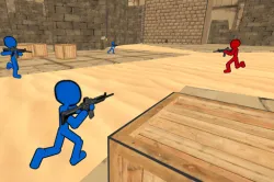 stickman tegen terreur schutter