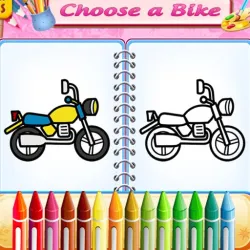 Schattig Fiets Kleurenboek