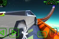 cyber truck race climb