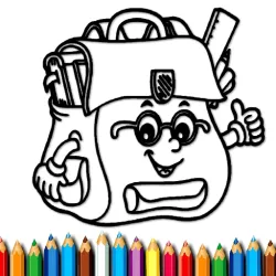 BTS Schooltas Kleurenboek