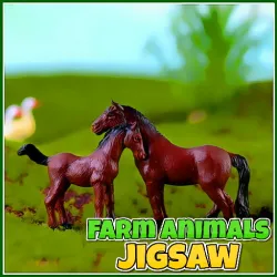 農場動物拼圖