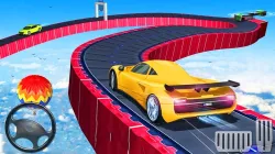 不可能的軌道汽車特技遊戲