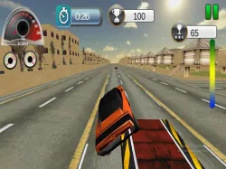 公路匝道特技車模擬