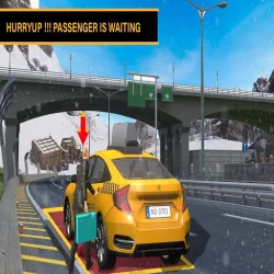 Moderne Stad Taxi Service Simulator