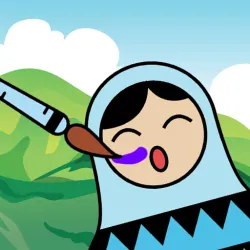 바부쉬카 색칠하기