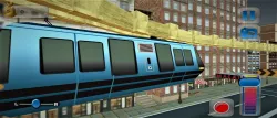 空中列車模擬器：高架火車駕駛遊戲