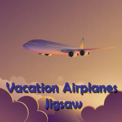 假期飛機拼圖
