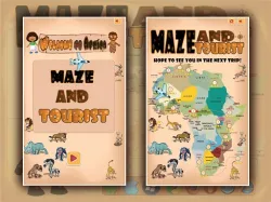 Maze And Tourist