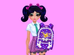 Jasmine en Elsa - Ontwerpwedstrijd voor Schooltassen