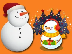 zwaartekracht sneeuwman kerst