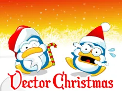 vector kerst puzzel