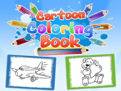 Cartoon Coloring Book Game