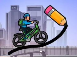 畫自行車橋
