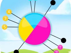 Color Pin Circle - 令人上癮的別針射擊遊戲