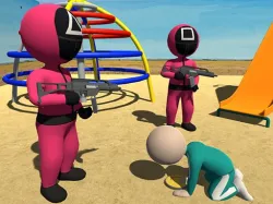 魷魚游戲達爾戈納糖果3D