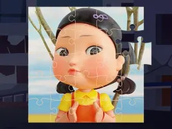 魷魚游戲拼圖