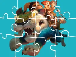 Croods 拼圖遊戲