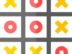 圈叉井字遊戲多人版：X O 接龍盤遊戲