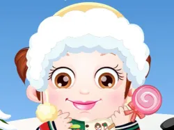 baby hazel winter dress up