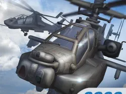 moderne oorlog helikopters: schutter