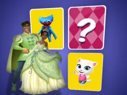 De Prinses en de Kikker Geheugen Kaart Match