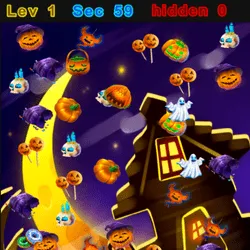 halloween verborgen voorwerp