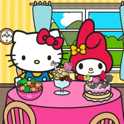 hello kitty en vrienden restaurant